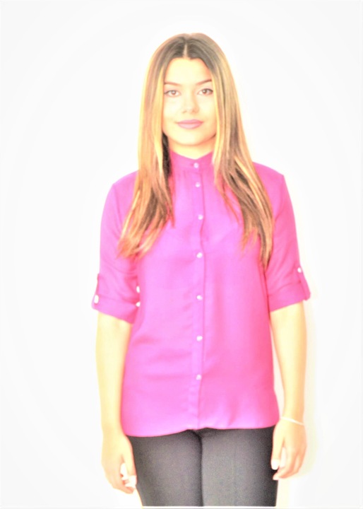 Camasa voal bordeaux