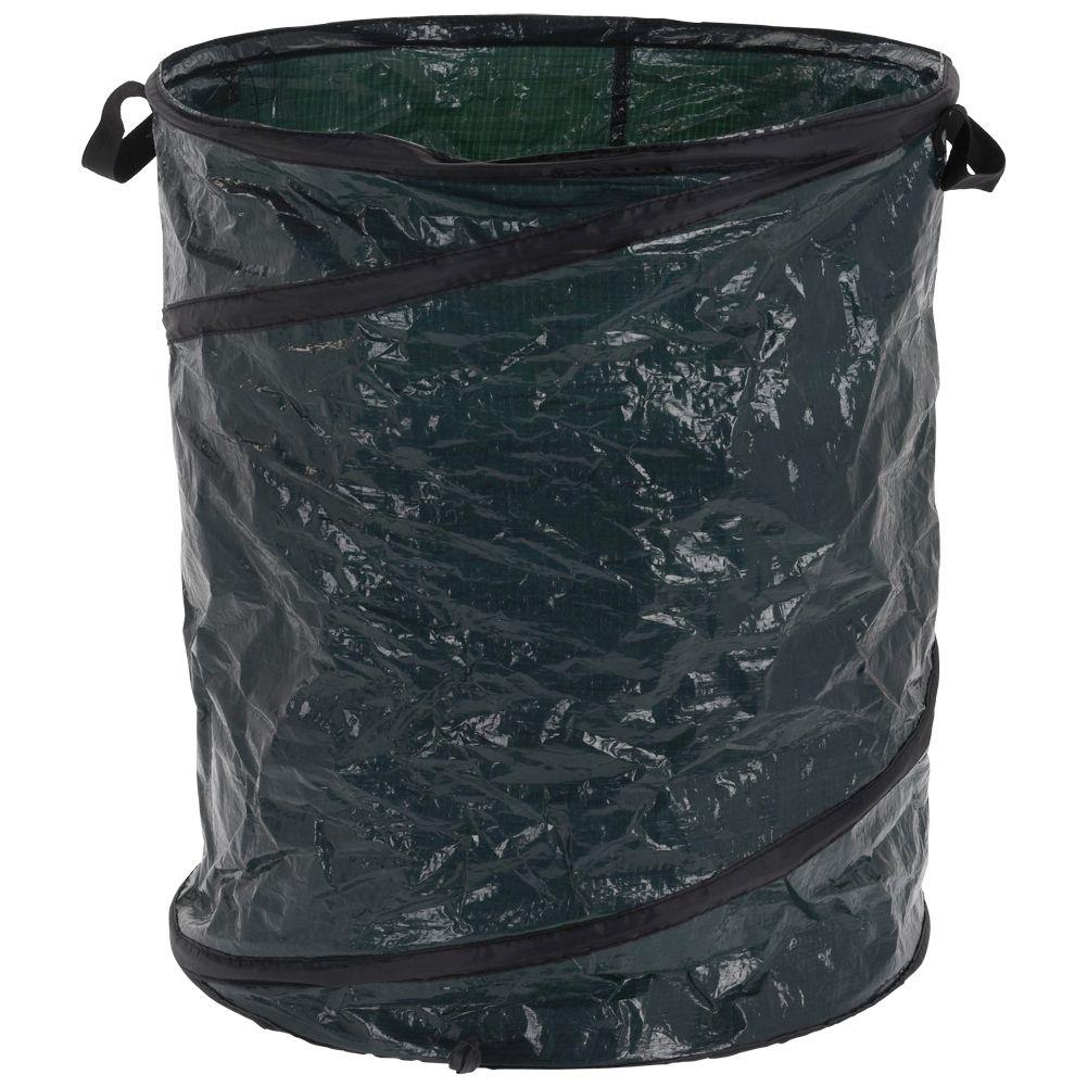Cos pliabil frunze, Progarden, Plastic, 85 L, Verde