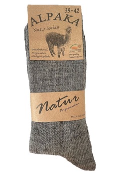 Set 2 perechi de sosete Alpaka, Antonio, 830003199, Gri/Negru Set 2 perechi de sosete Alpaka, Antonio, 830003199, Gri/Negru