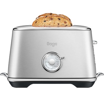 Prajitor de paine Sage STA735BSS, 1000 W, 2 felii, Argintiu Prajitor de paine Sage STA735BSS, 1000 W, 2 felii, Argintiu