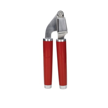 Presa usturoi, inox, 19 cm, Empire Red - KitchenAid Presa usturoi, inox, 19 cm, Empire Red - KitchenAid