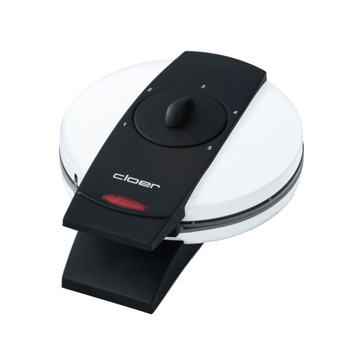 Aparat waffle Cloer 1621, 930 W, Alb