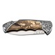 Briceag Herbertz 588511 maner inox, lama 8.2cm, cu cerbi