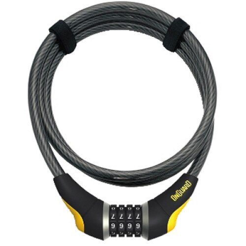 Incuietoare antifurt bicicleta ONGUARD Negru, 185 cm