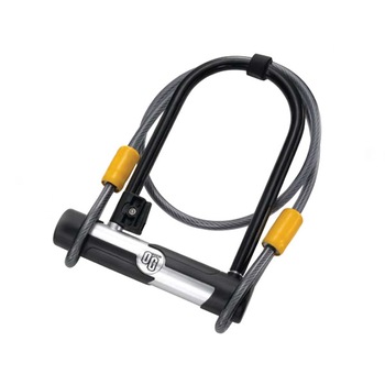 Incuietoare antifurt bicicleta ONGUARD Negru, 20 cm Incuietoare antifurt bicicleta ONGUARD Negru, 20 cm