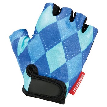 Manusi sport KROSS Albastru M Manusi sport KROSS Albastru M