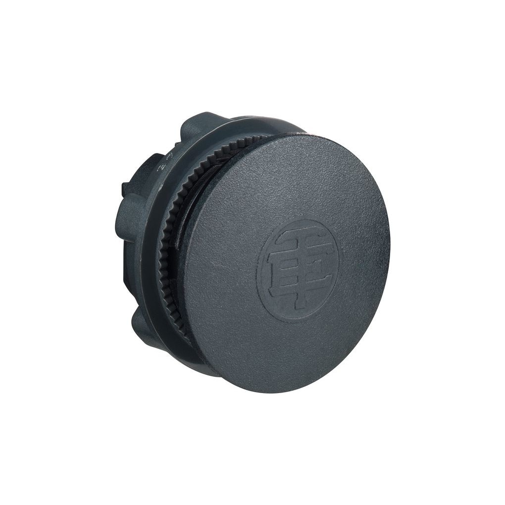 Obturator rotund pentru unitate diametru 22 mm, negru, ZB5SZ3, Schneider Electric