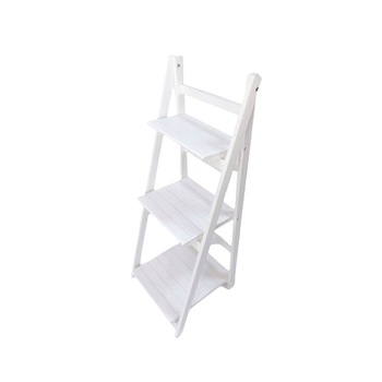 Etajera flori cu 3 rafturi, Accent ,110321-1, MDF, Alb, 40/37/115 cm Etajera flori cu 3 rafturi, Accent ,110321-1, MDF, Alb, 40/37/115 cm