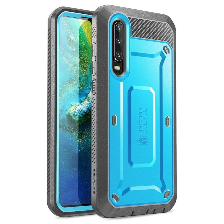 Carcasa Supcase, pentru smartphone, Huawei P30, albastru