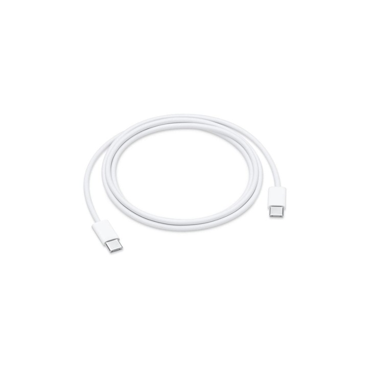 Cablu Type-C la Type-C pentru MacBook Pro/Air, 1M lungime, Alb