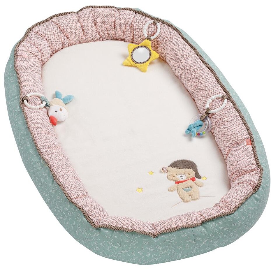 Salteluta Fehn tip cuib pentru bebelusi - Bruno 60x100 cm