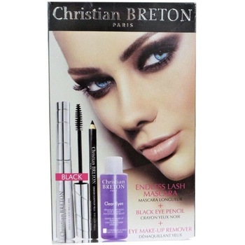 Set machiaj ochi, Christian Breton, Editie Limitata, 3 Perfect Eye Essentials, 1 X Mascara Endless Lash negru, 1 x Creion negru, 1 x Demachiant Set machiaj ochi, Christian Breton, Editie Limitata, 3 Perfect Eye Essentials, 1 X Mascara Endless Lash negru, 1 x Creion negru, 1 x Demachiant