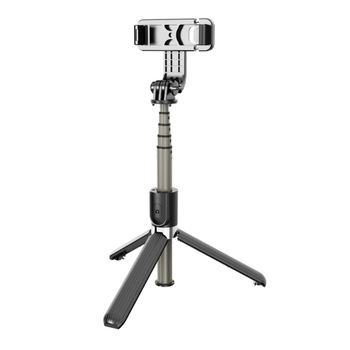 Selfie Stick ASKSA Tripod Wireless, telecomanda detasabila, Negru Selfie Stick ASKSA Tripod Wireless, telecomanda detasabila, Negru