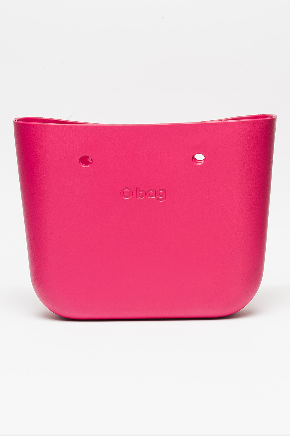 O bag, Corp de geanta shopper cu logo stantat, Roz aprins