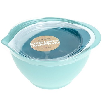 Set boluri bucatarie, Excellent Houseware, Plastic, 1/2/3 L, Multicolor Set boluri bucatarie, Excellent Houseware, Plastic, 1/2/3 L, Multicolor