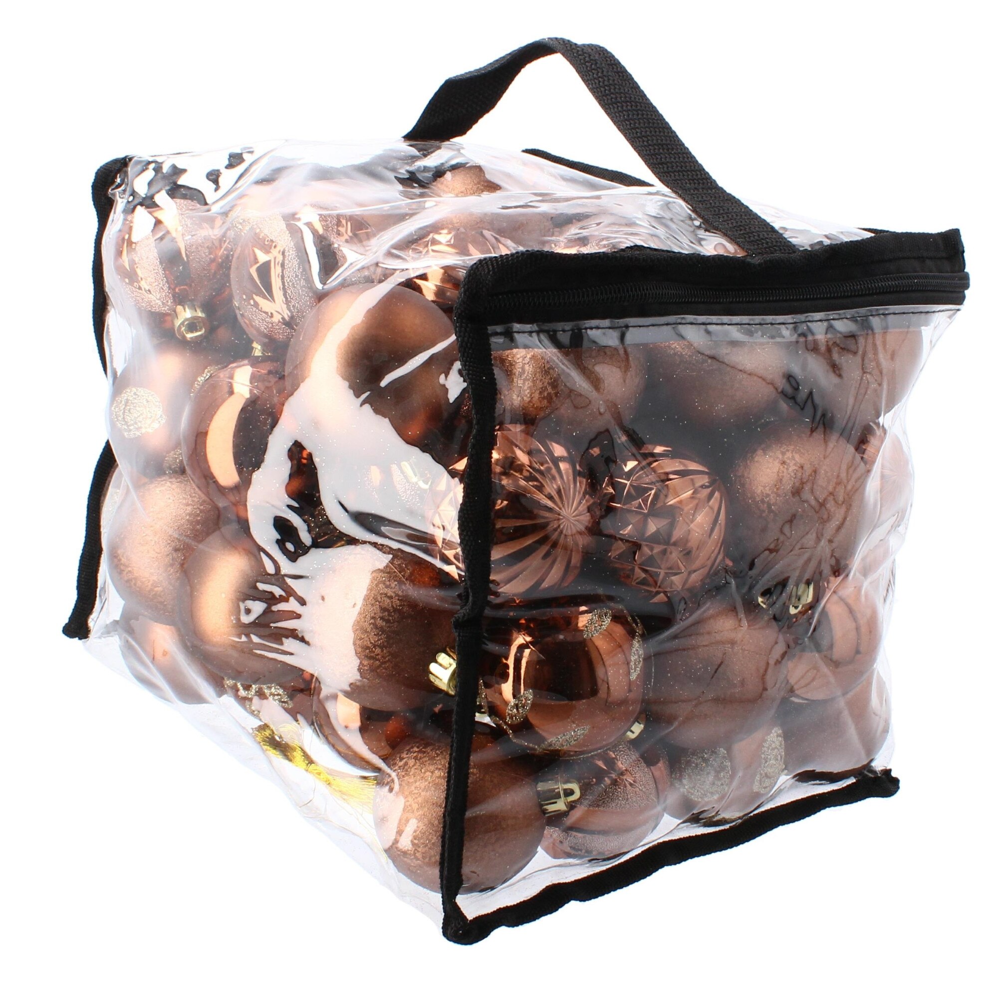 Set 80 globuri ,6cm , maro