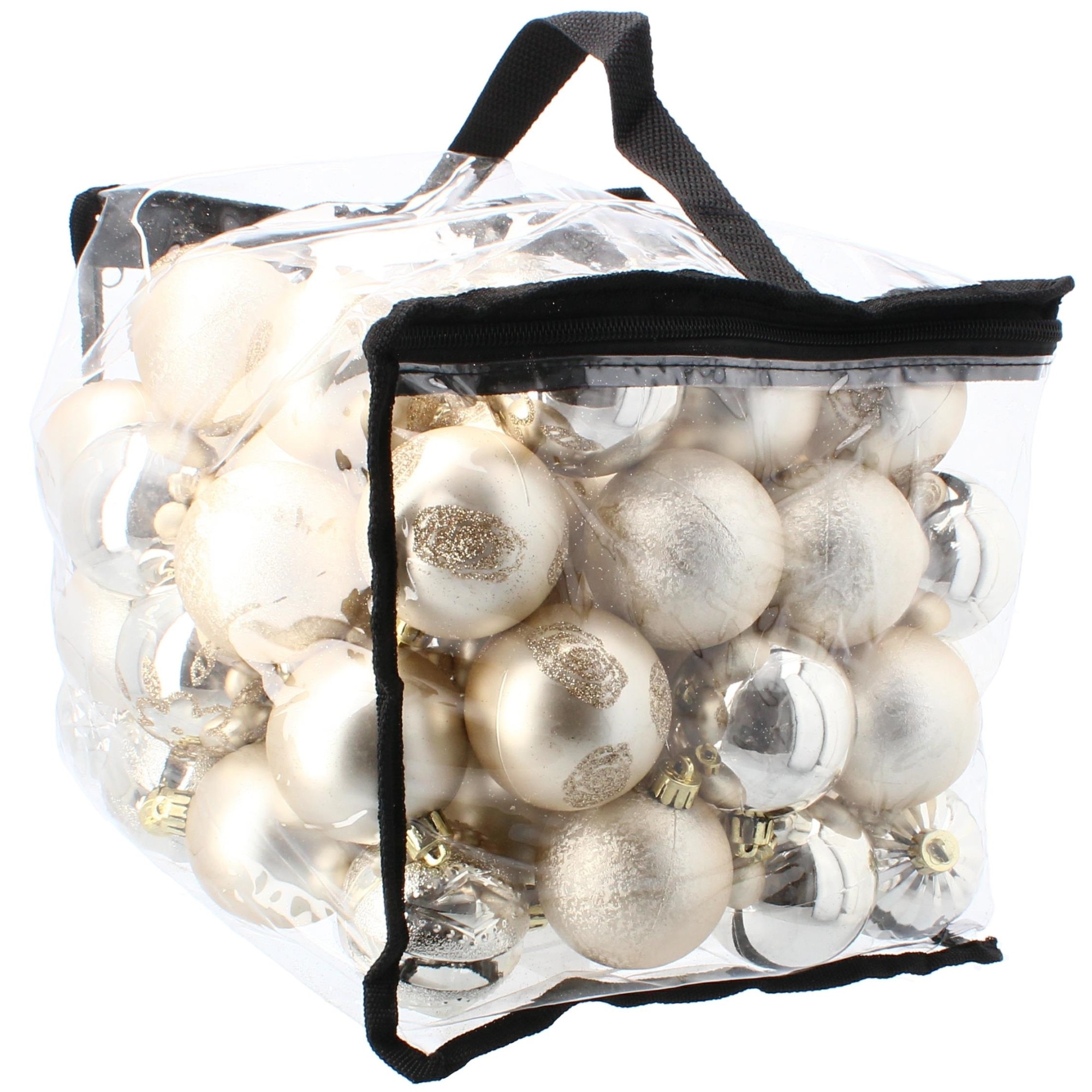 Set 80 globuri ,6cm , aurii