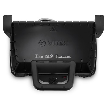 Sandwich-maker, gratar electric VITEK VT-2632 , 2000 W, inox plastic, Negru Sandwich-maker, gratar electric VITEK VT-2632 , 2000 W, inox plastic, Negru