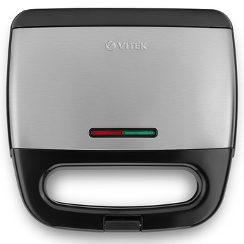 Sandwich-maker VT-7147 VITEK , 750W, metal plastic, Gri Negru Sandwich-maker VT-7147 VITEK , 750W, metal plastic, Gri Negru