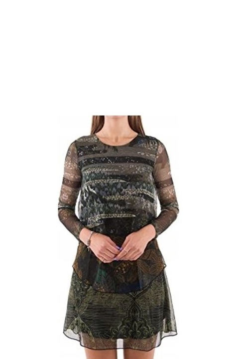 Rochie Dama, Desigual-Romina, Multicolor, XS