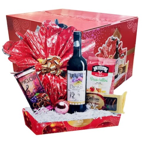 Cos cadou Happy Christmas