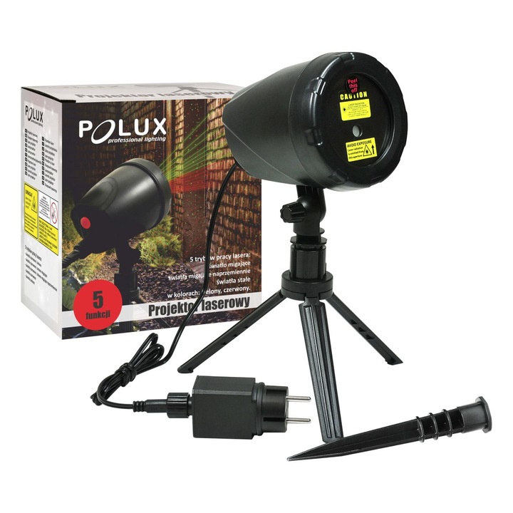 Proiector led laser de exterior led/5w/230v ip44