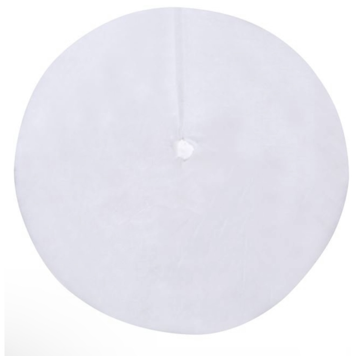 Covor pentru bradul de Craciun, alb, 90 cm