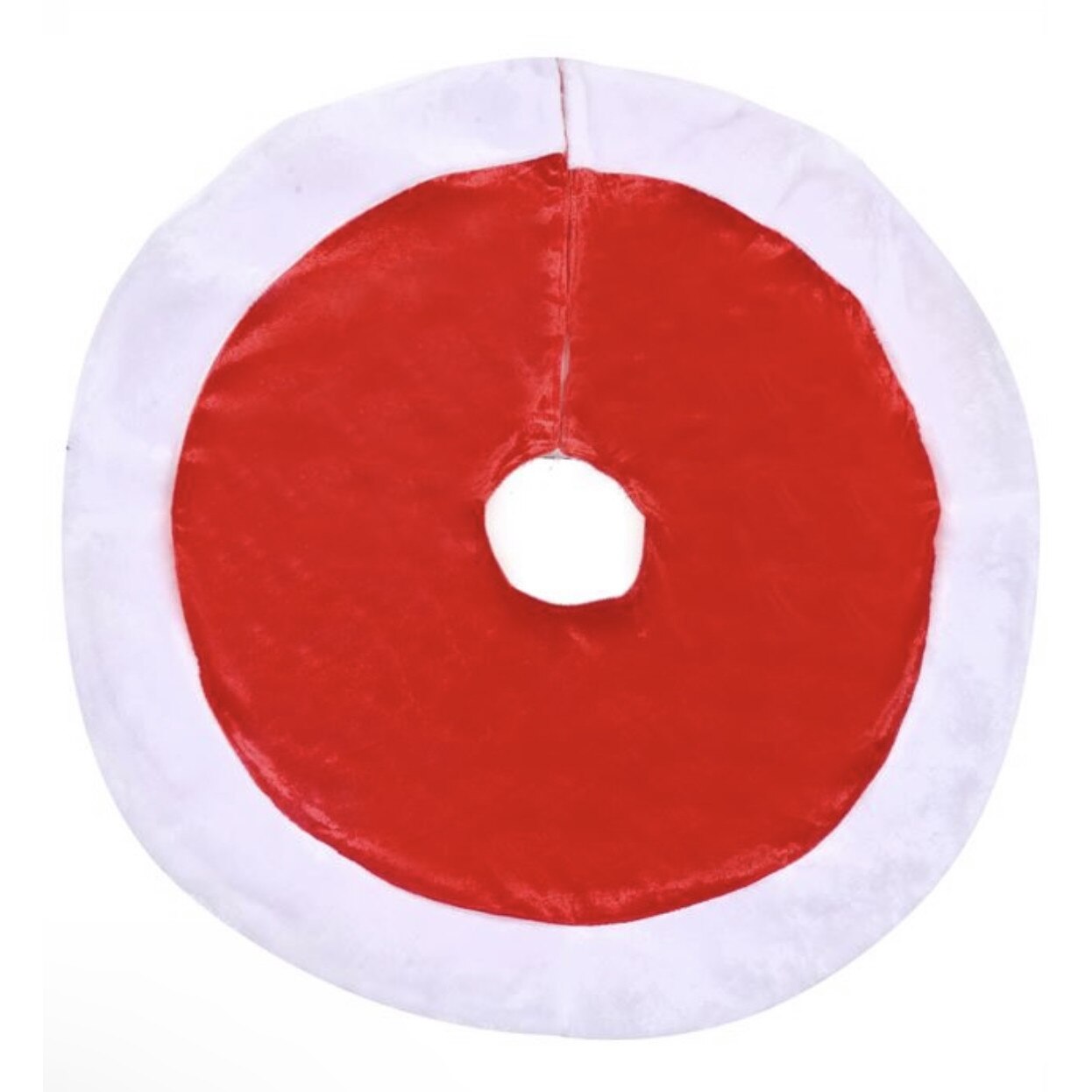 Covor pentru brad de Craciun, rosu,64 cm