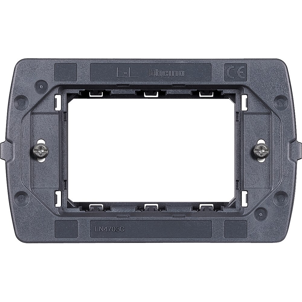Suport 3 module, AIR, Living Light, Bticino, LN4703C - eMAG.ro