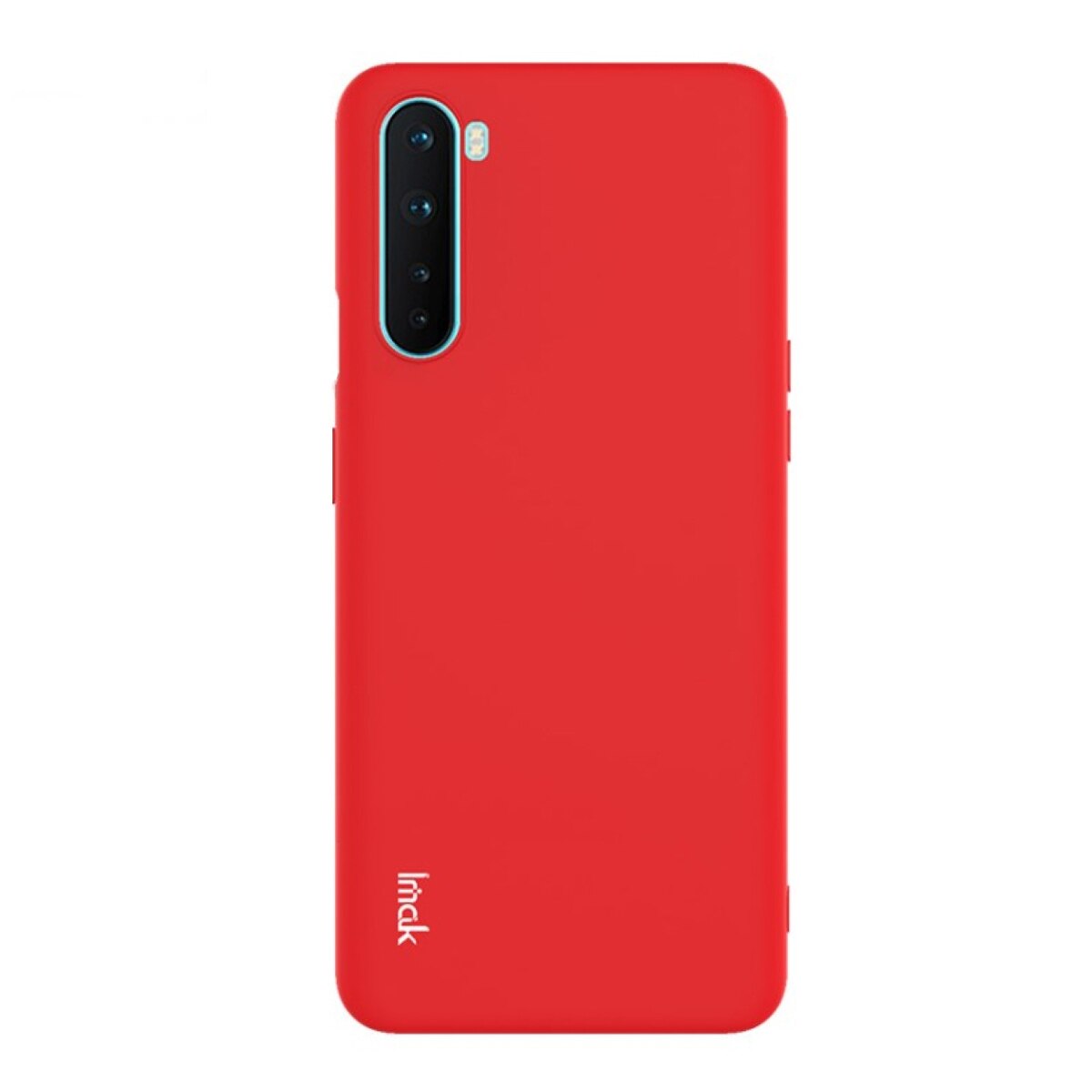 Husa de protectie, IMAK, Compatibil cu ONEPLUS NORD, Cauciuc, Rosu