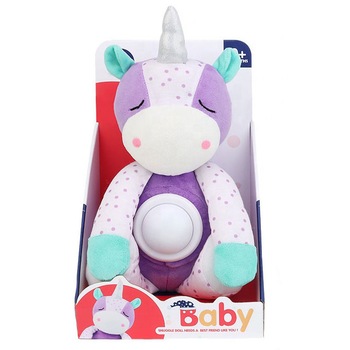 Jucarie de plus si lampa de veghe 2 in 1 SOLTOY® Sunki Unicorn cu sunete linistitoare si proiectii de lumini Jucarie de plus si lampa de veghe 2 in 1 SOLTOY® Sunki Unicorn cu sunete linistitoare si proiectii de lumini