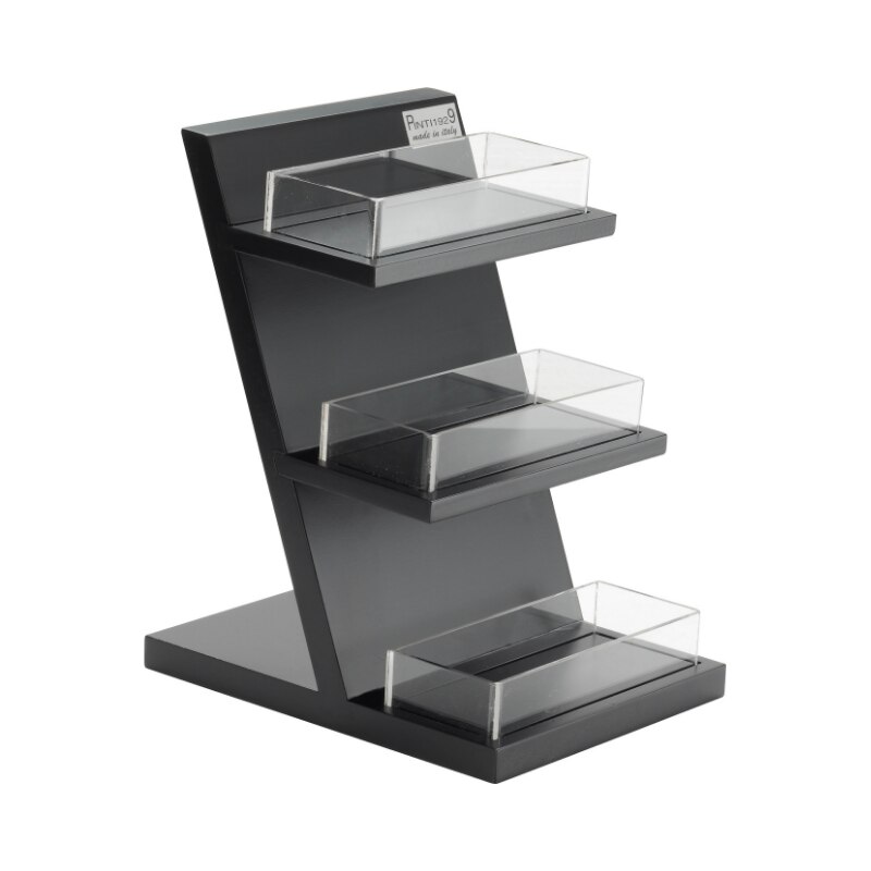 Element expunere cu 3 nivele pentru ingrediente, Pintinox, 25x20x29 cm