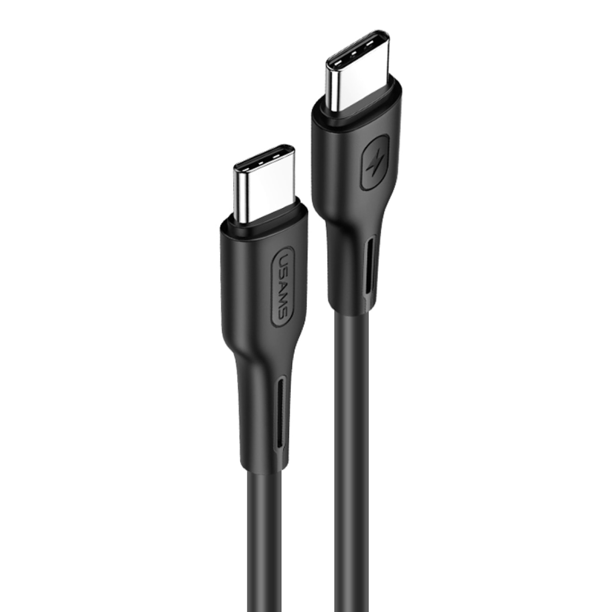 Cablu pentru telefon U43 TIP-C 100W / QC3.0, USAMS, 120cm, Negru