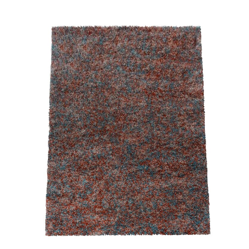 Covor modern cu fir lung Shaggy Enjoy 4500, 80x250 cm, 100% polipropilena,gramaj , 2500g/mp, inaltime fir 3 cm , model uni, culoare Terra