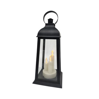 Felinar led cu efect real de lumanare 29,5 x 14 x 14 cm Felinar led cu efect real de lumanare 29,5 x 14 x 14 cm