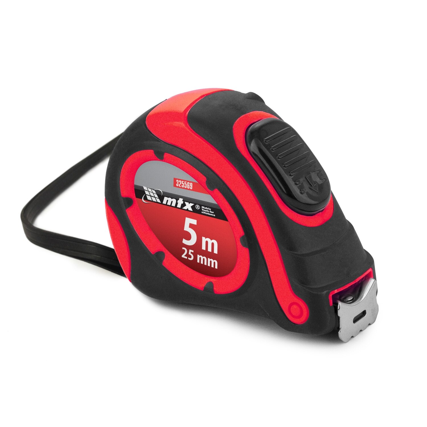 Ruleta, fixare automata, 5 m x 25 mm MTX
