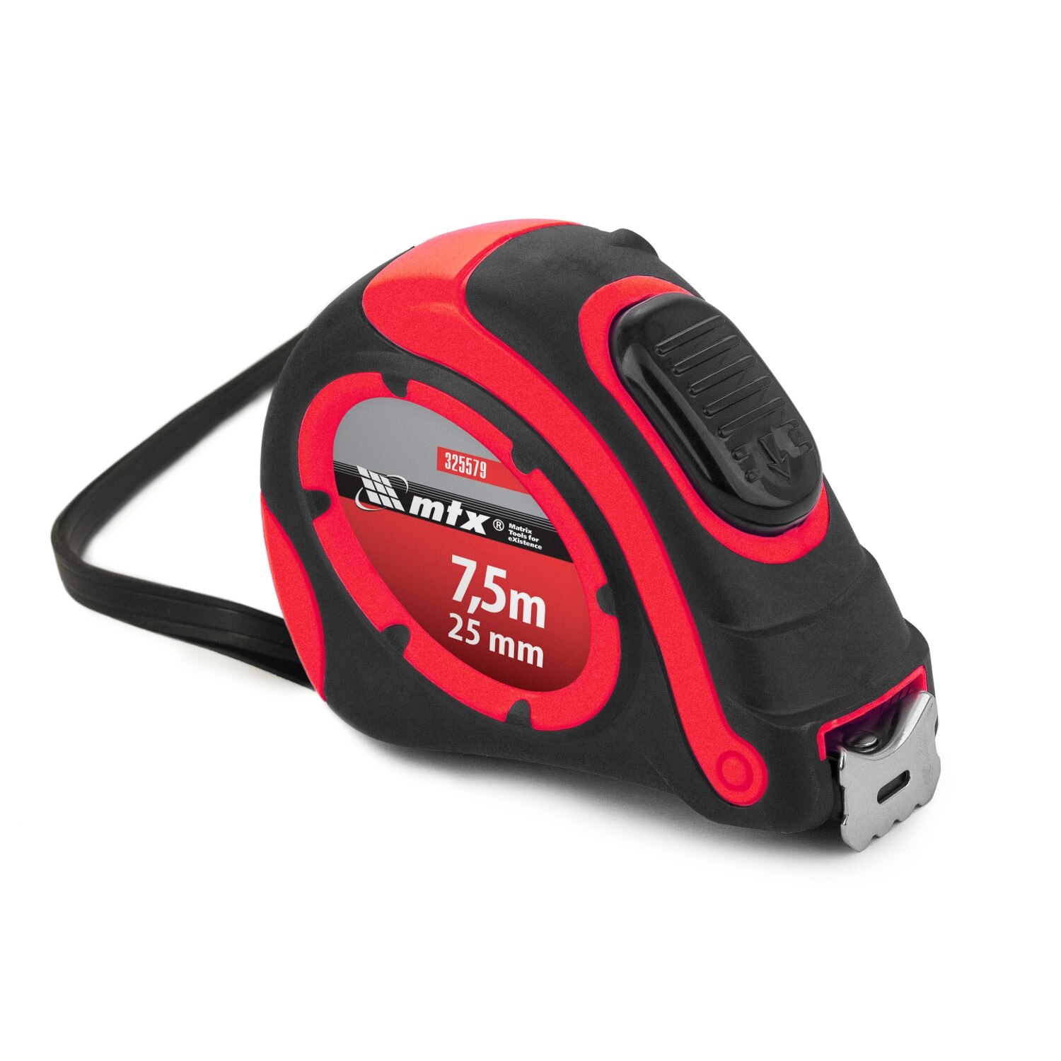 Ruleta, fixare automata, 7,5 m x 25 mm, MTX