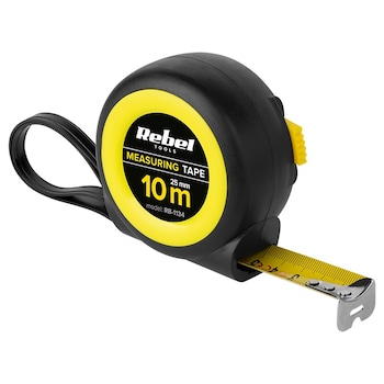 Ruleta metalica 25 mm 10M Rebel RB-1134 Ruleta metalica 25 mm 10M Rebel RB-1134