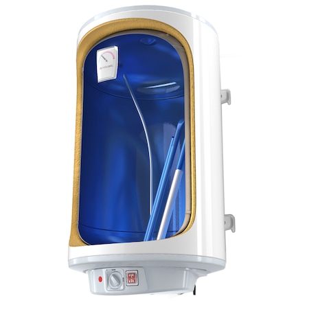 Boiler electric vertical Tesy Anticalc GCV 10044 24D D06 TS2R, 2400 W, 100 l, 2 trepte de putere