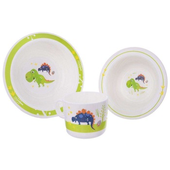 Serviciu de masa pentru copii, Orion, Plastic, Multicolor Serviciu de masa pentru copii, Orion, Plastic, Multicolor