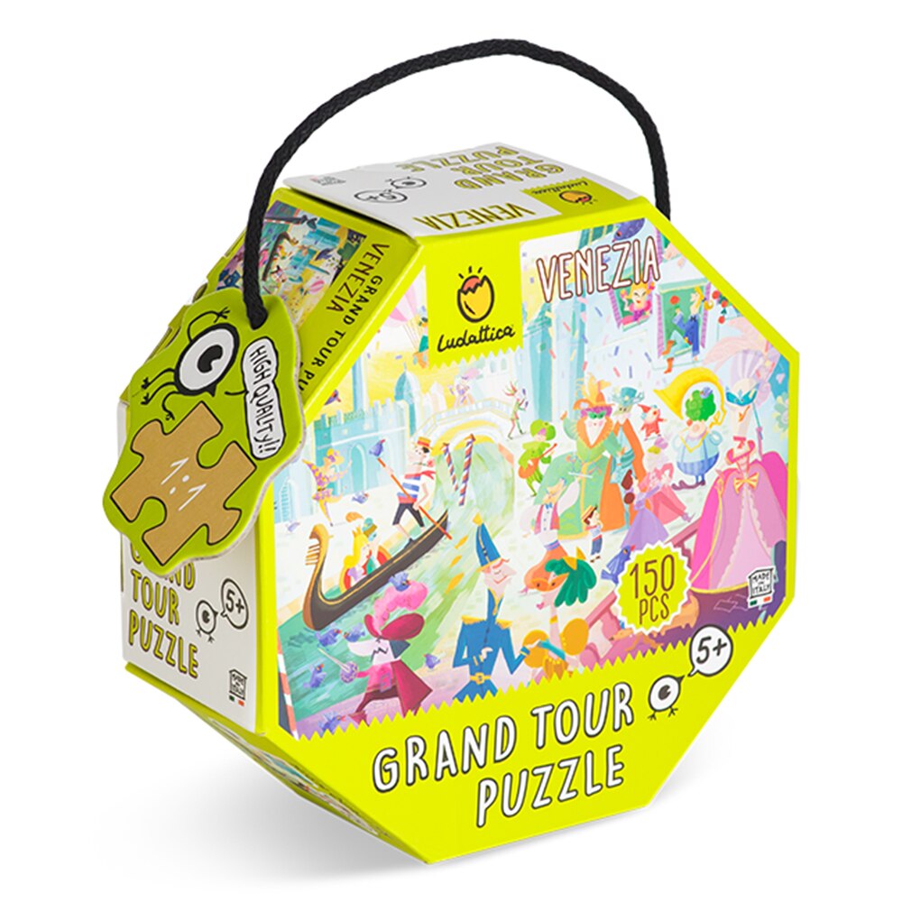 Puzzle 150 piese Ocolul Pamantului, Ludattica, Venetia