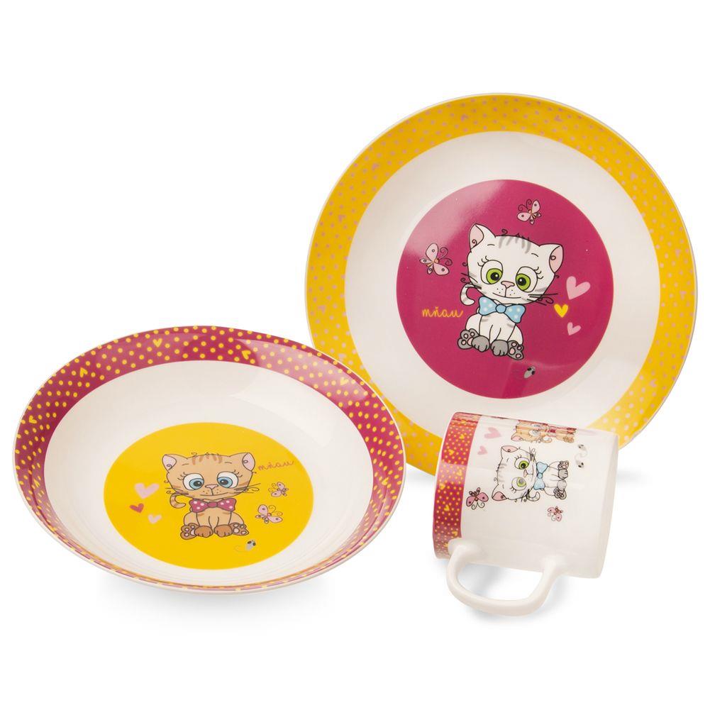 Serviciu de masa pentru copii, Orion, Portelan, Multicolor