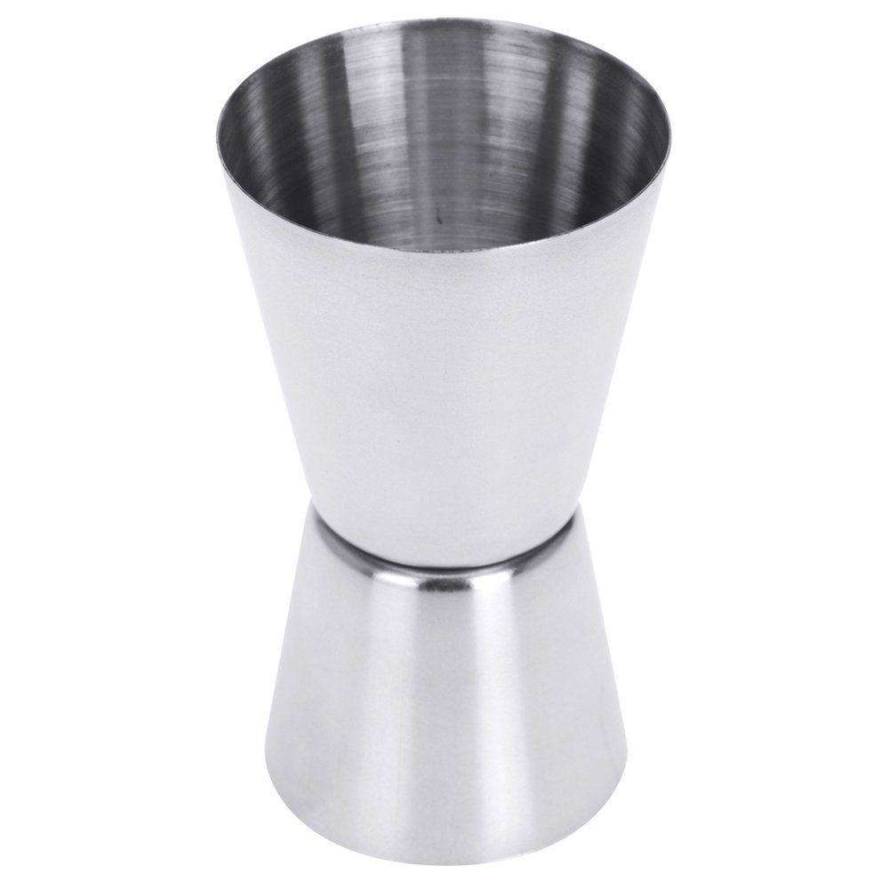 Pahar masurator pentru cocktail, Excellent Houseware, Otel, Argintiu, 15/30 ml