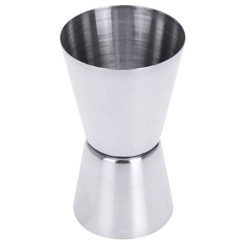 Pahar masurator pentru cocktail, Excellent Houseware, Otel, Argintiu, 15/30 ml Pahar masurator pentru cocktail, Excellent Houseware, Otel, Argintiu, 15/30 ml