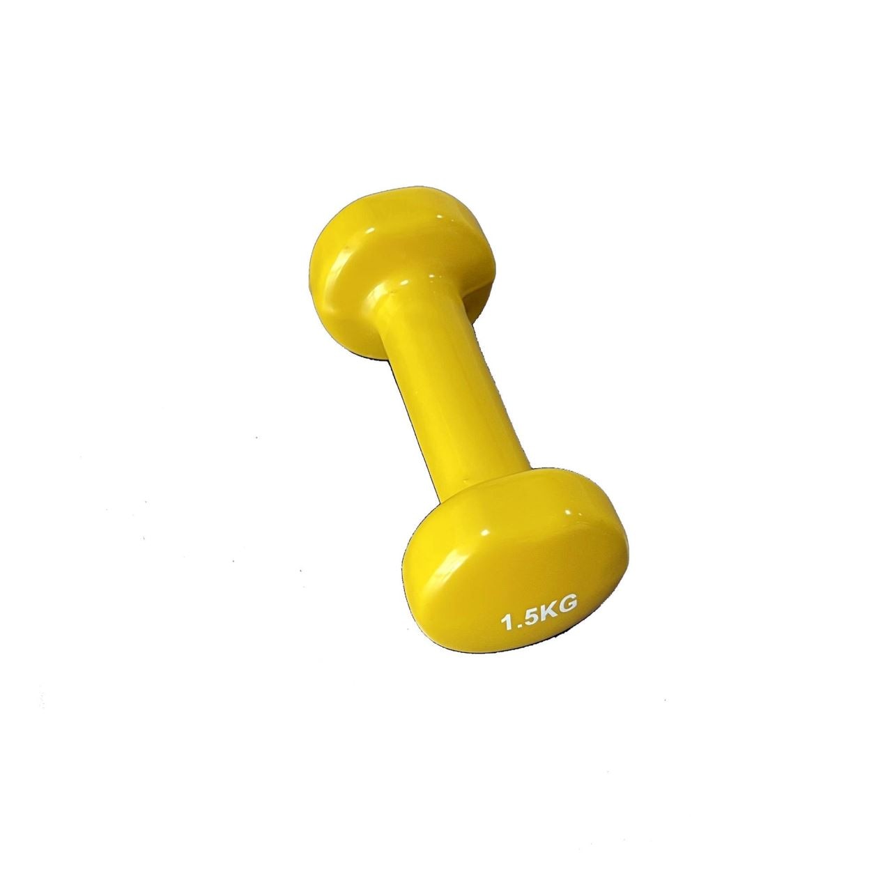 Gantera vinyl aerobic 1.5kg, galben