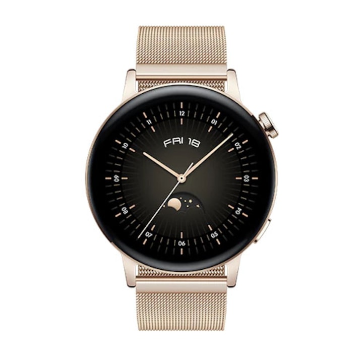 Huawei Watch GT 3 okosóra, 42 mm, arany