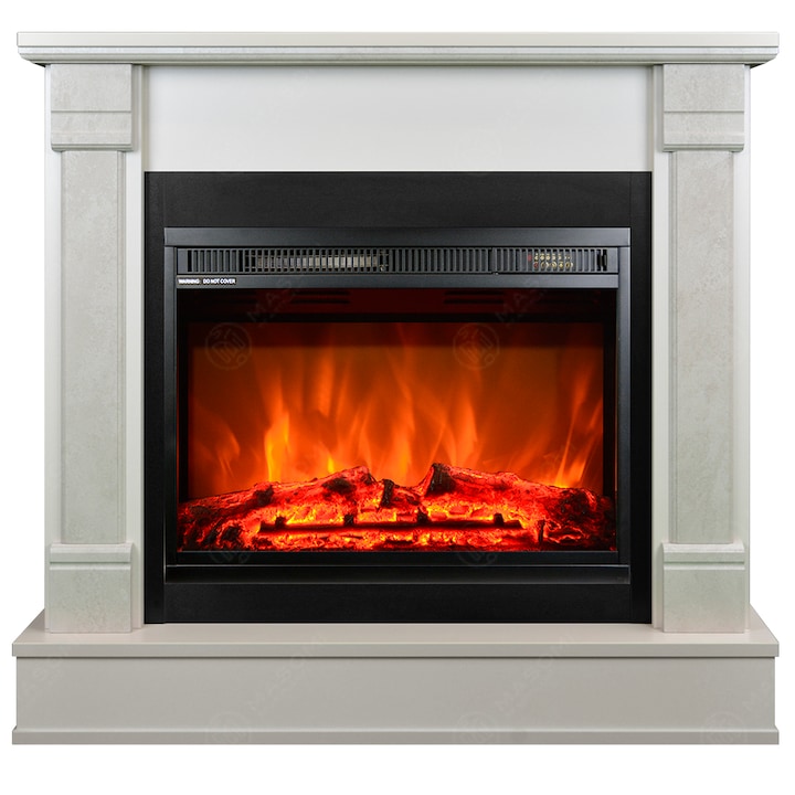 Semineu electric, Masomi, Diplomat 23 & Loran-23 Color' 1600 W, Beton bej, 97*88*27 cm