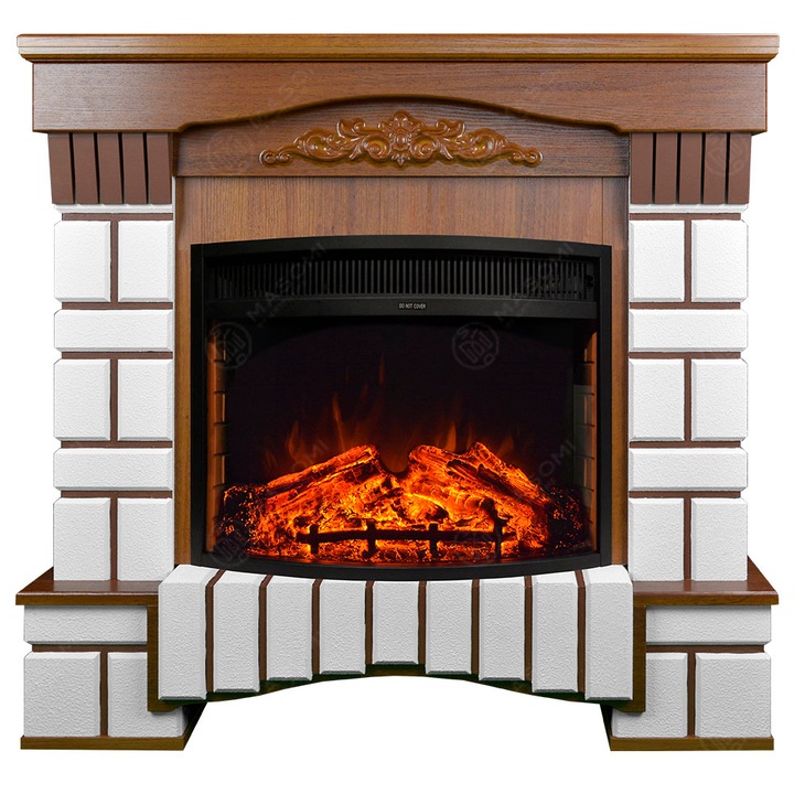 Semineu electric, Masomi, Coventry 26 & Mont blanc-25' 1950 W, Nuc deschis, 107*101*30 cm