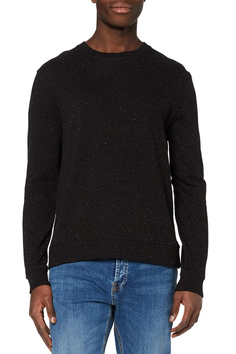 Pulover pentru barbati, Find, Bumbac, Marime M, Negru