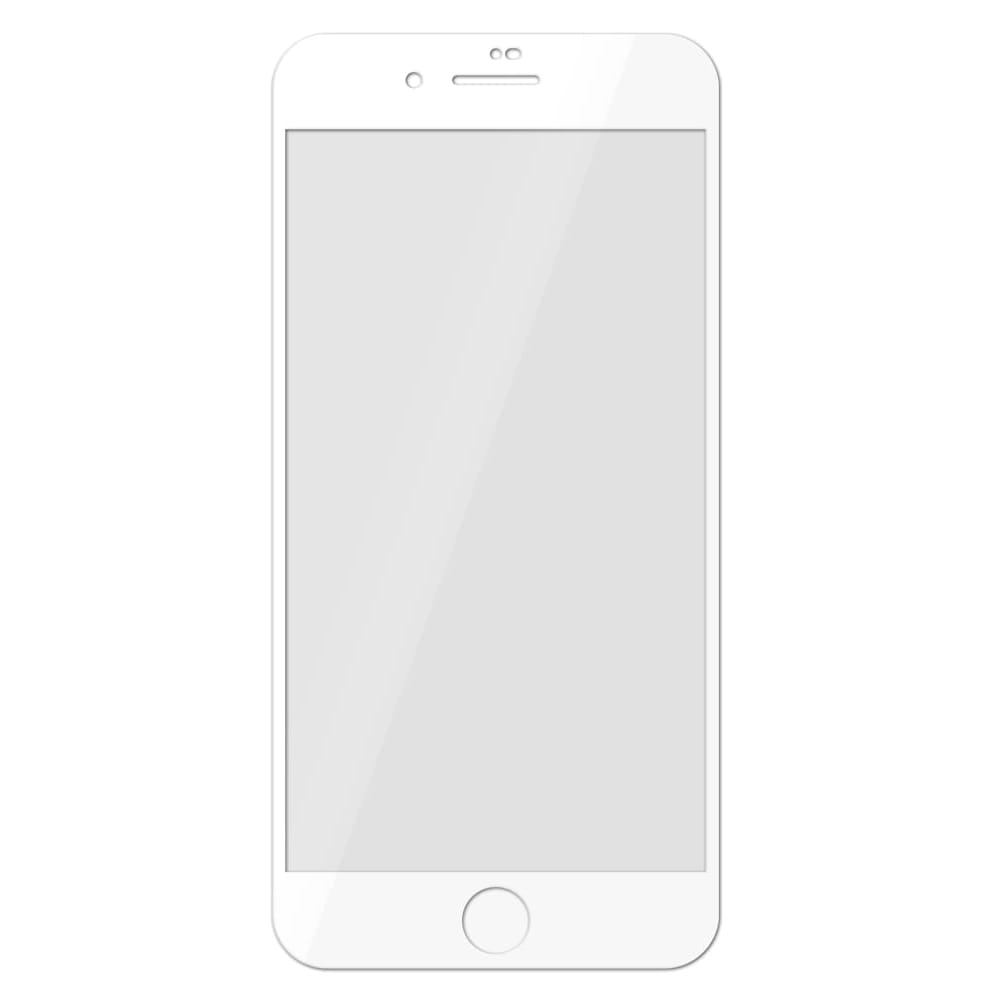 Folie de sticla NeoGlass, pentru iPhone 7/8, alba